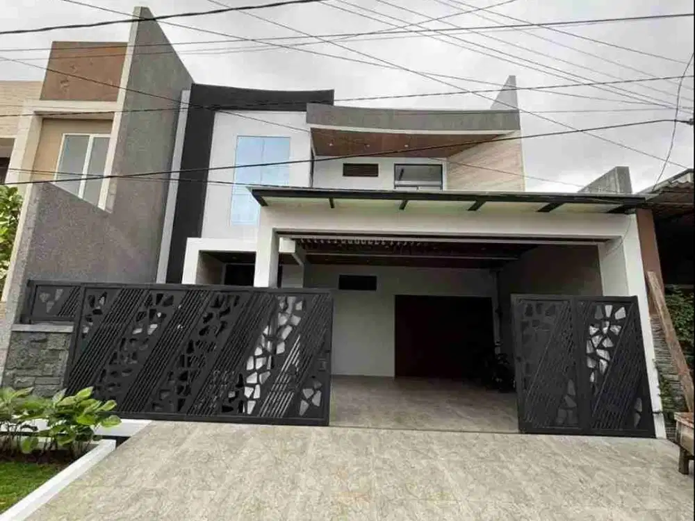 Ada kolam renang ‼️Jual Baru Gress Baruk selangkah MERR