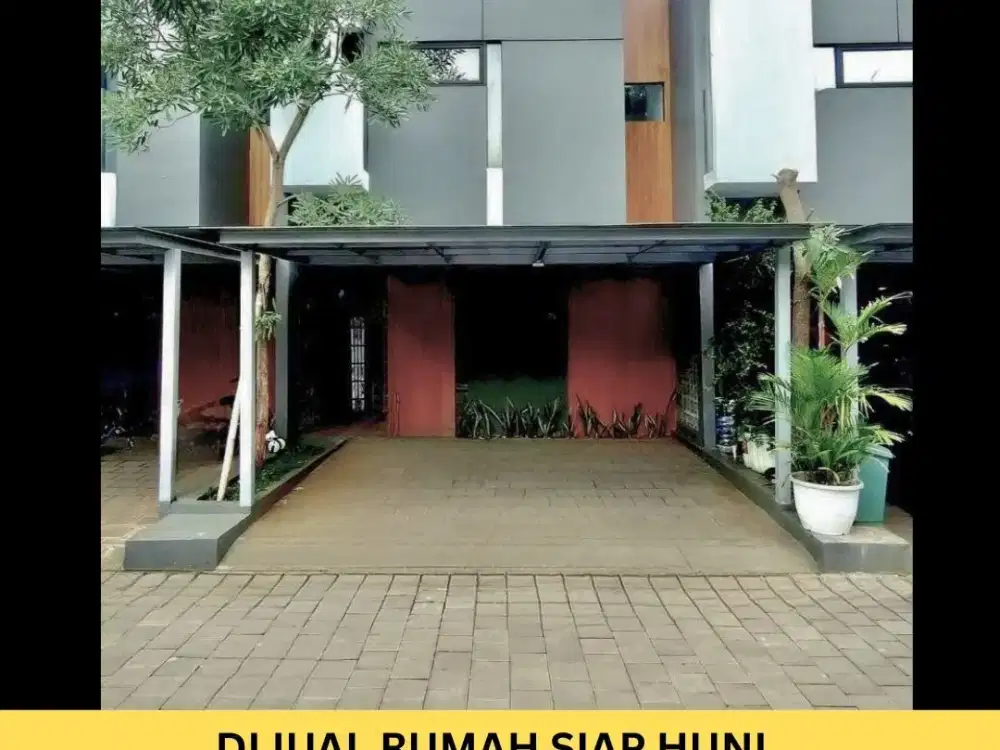 rumah 2 lantai siap huni lokasi dekat jl bambu apus raya
