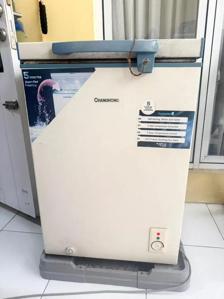 Second Freezer Box Changhong CBD-105