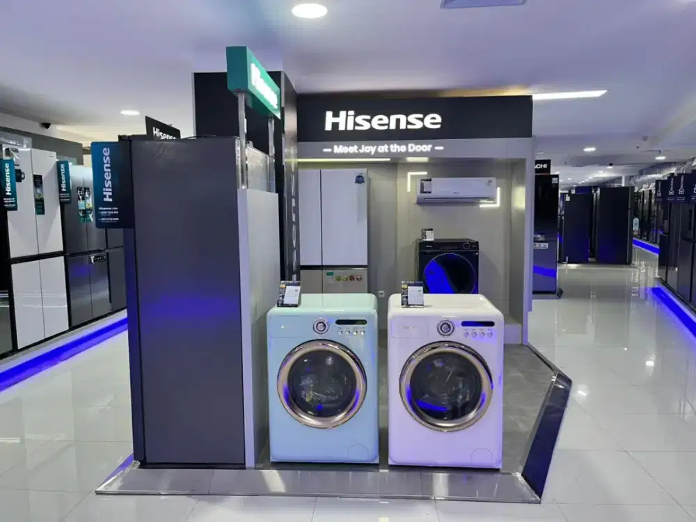 CICILAN MESIN CUCI BUNGA 0% DP 0%