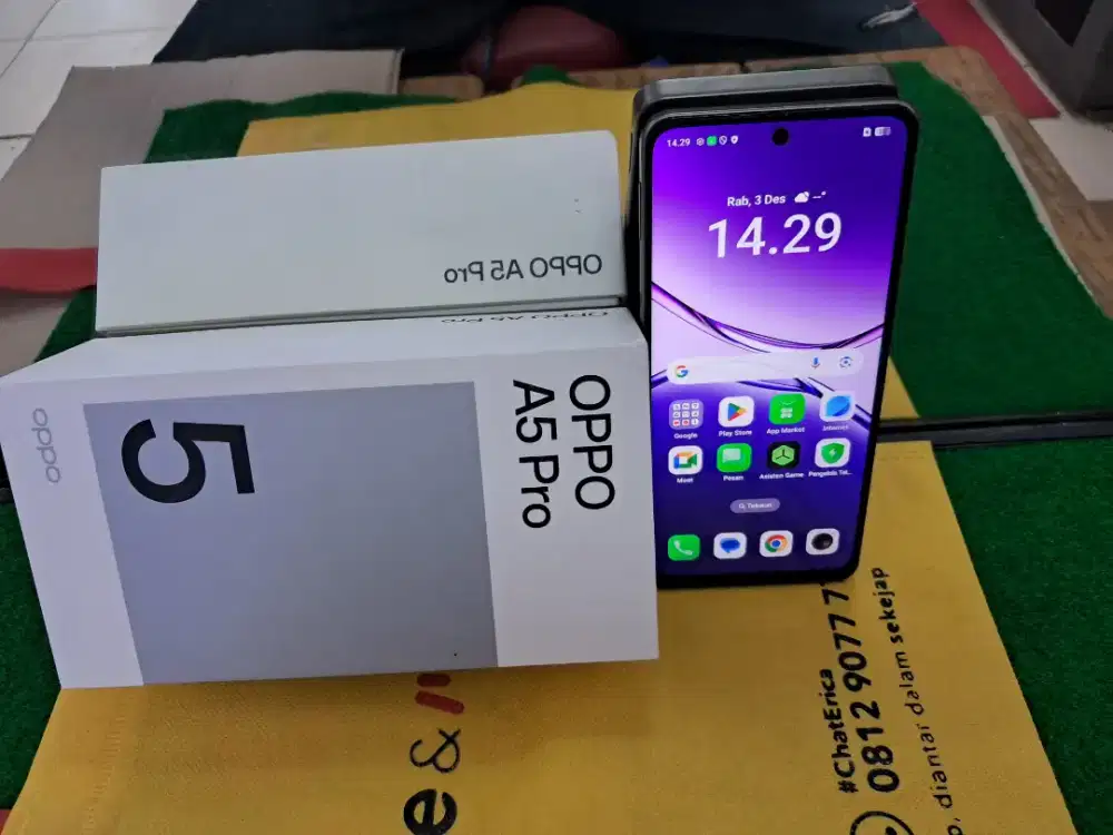 OPPO A5 Pro Ram 8/256 GB mulus no minus lengkap