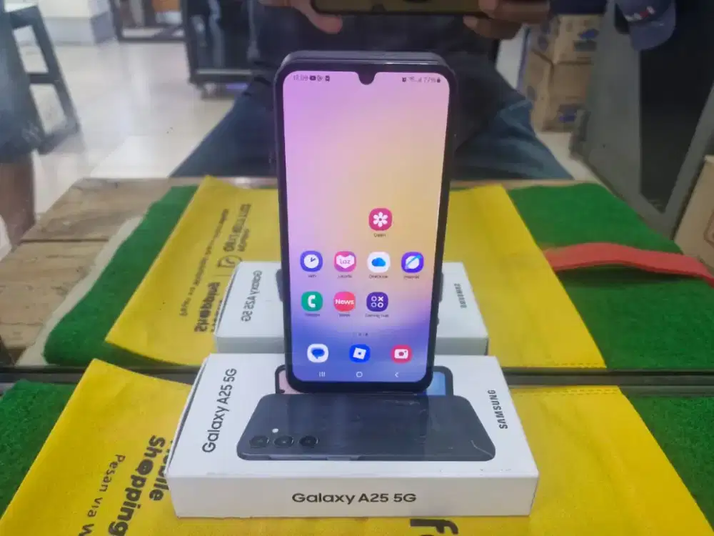 Samsung A25 5G 8/128 GB mulus lengkap no minus