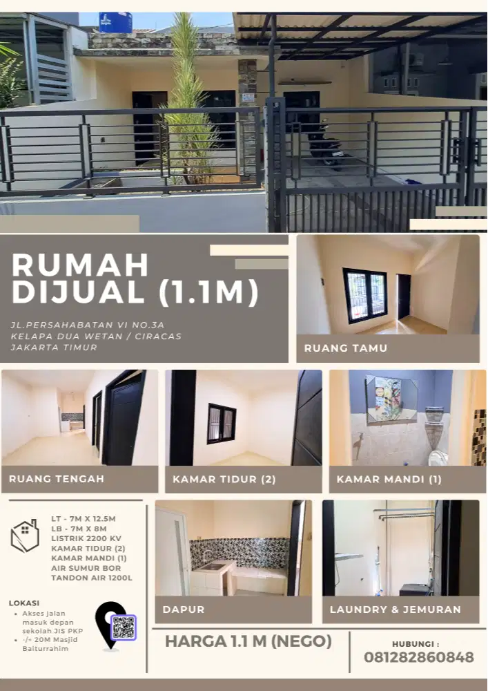 Jual Rumah Ciracas