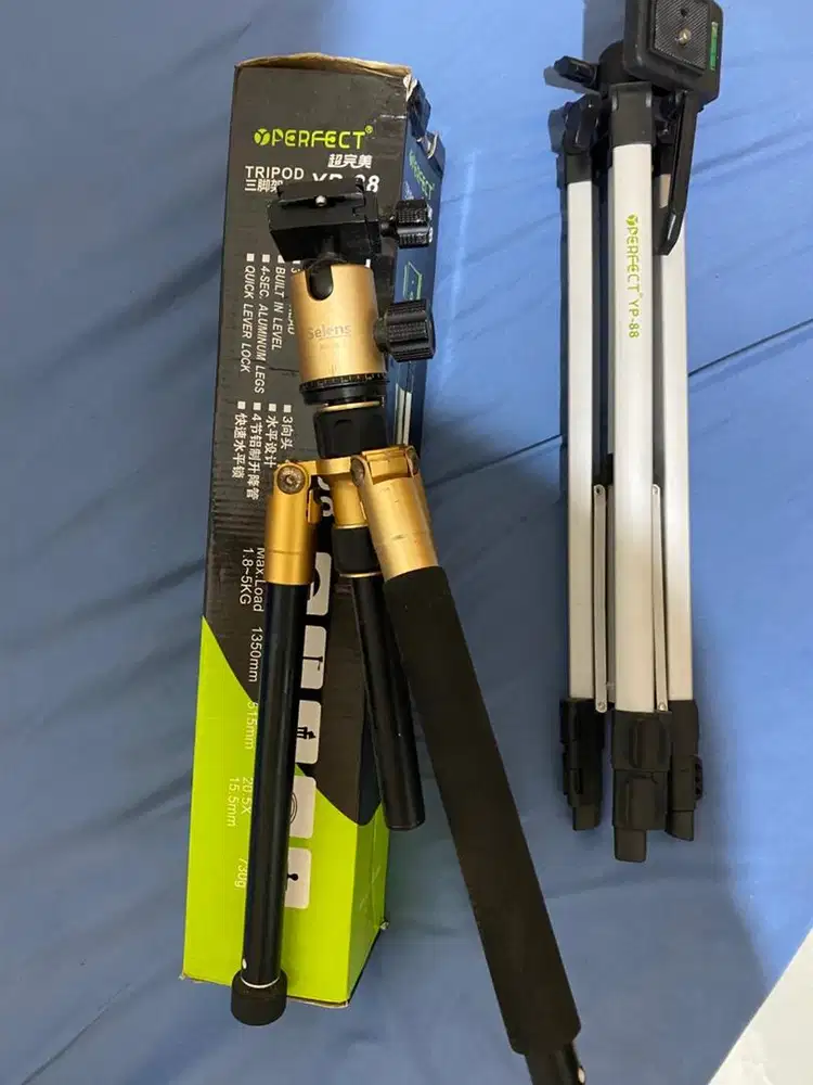 Tripot kamera 2 biji ambil semua