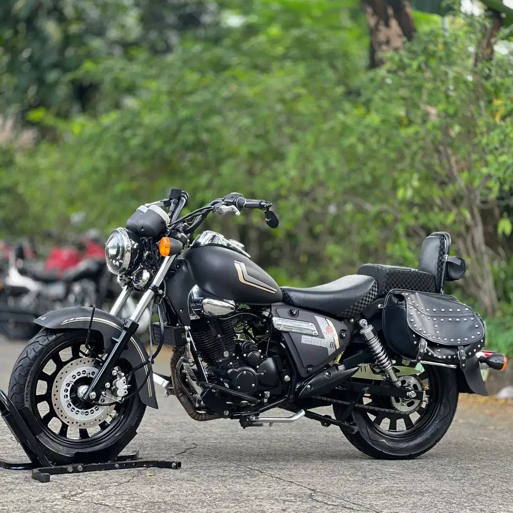 BENELLI MOTOBI 200 EFI 2023 BLACK KM 8K PAJAK PANJANG NO DRAMA