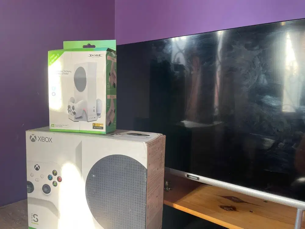 Xbox series s + smart tv coocaa 32