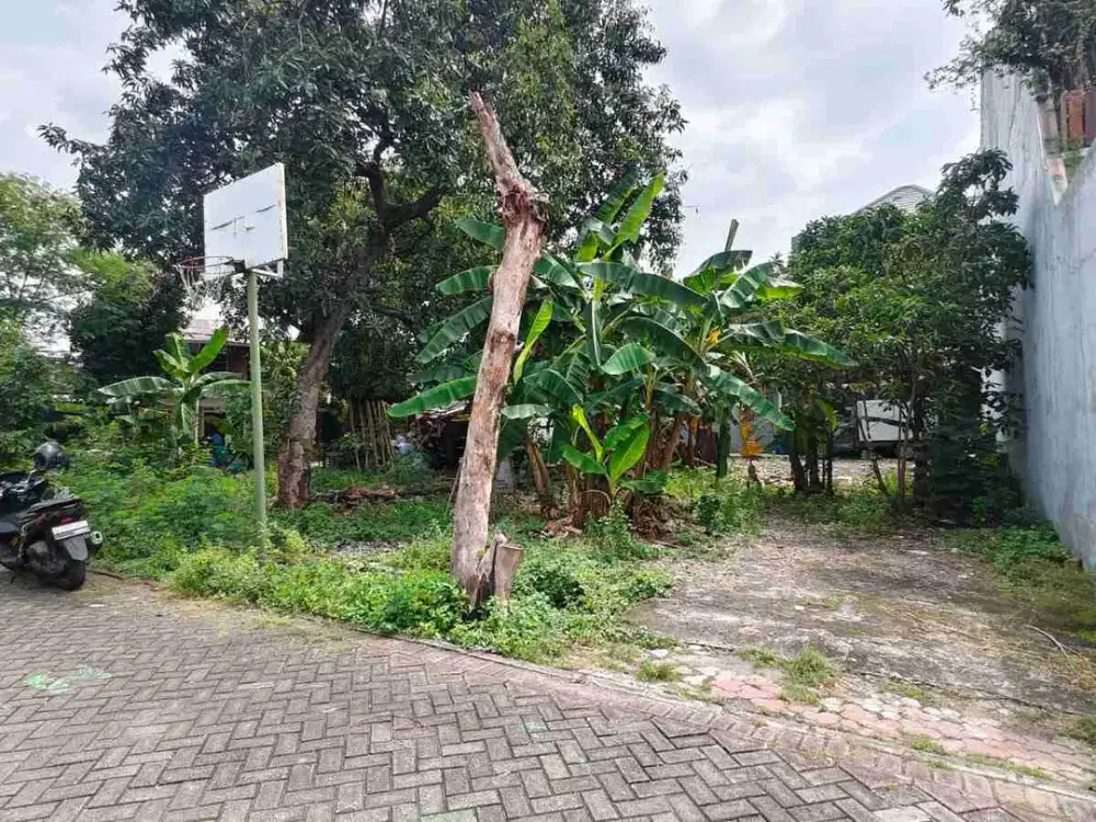 Tanah Hook Siap Bangun di Kebonsari Elveka dekat Al Hikmah