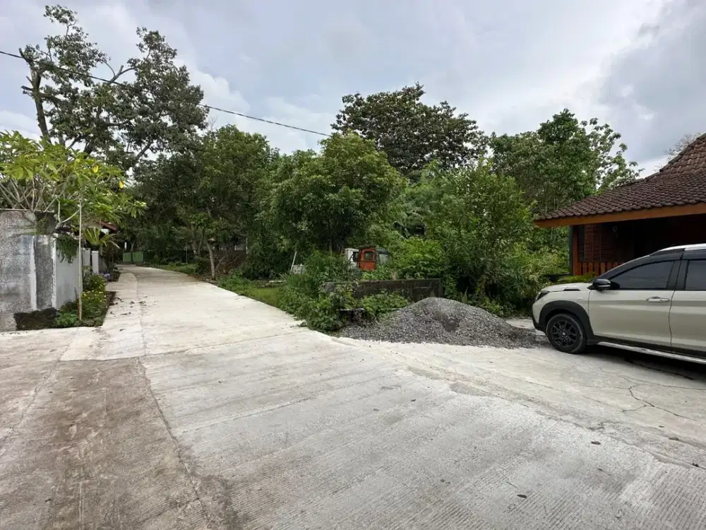 Tanah SHM SIap Bangun Ngaglik Area Pandanaran 5 Menit Pasar Rejodani