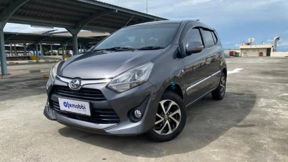 Pajak Panjang TDP 6JT - Toyota Agya 1.2 G Bensin-AT 2019 Abu