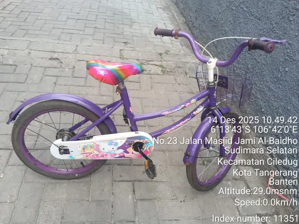 Jual sepeda anak cewe