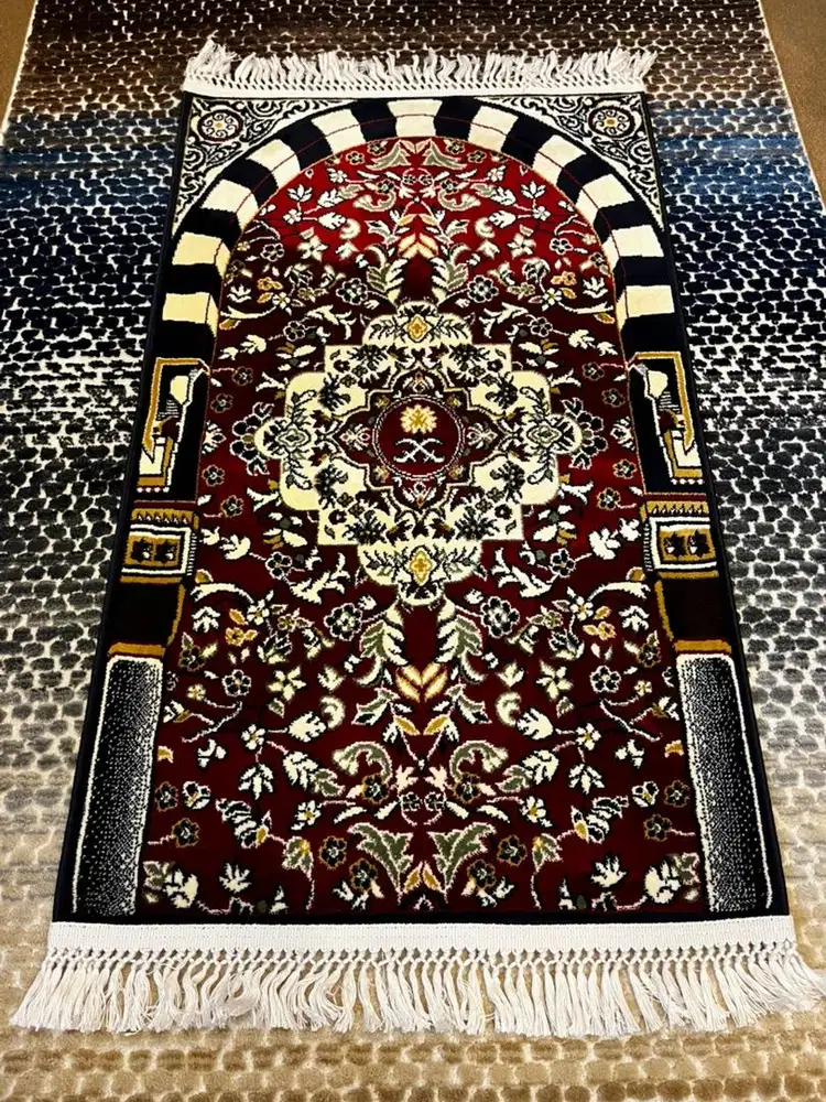 SEJADAH RAUDAH MADINAH RED UKURAN 70-110