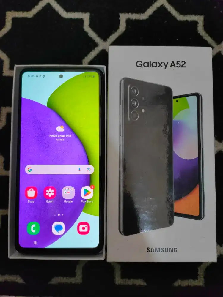 Samsung galaxy A52 4G ram 8/256