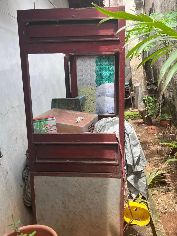 Gerobak Kayu Mie Ayam Bakso