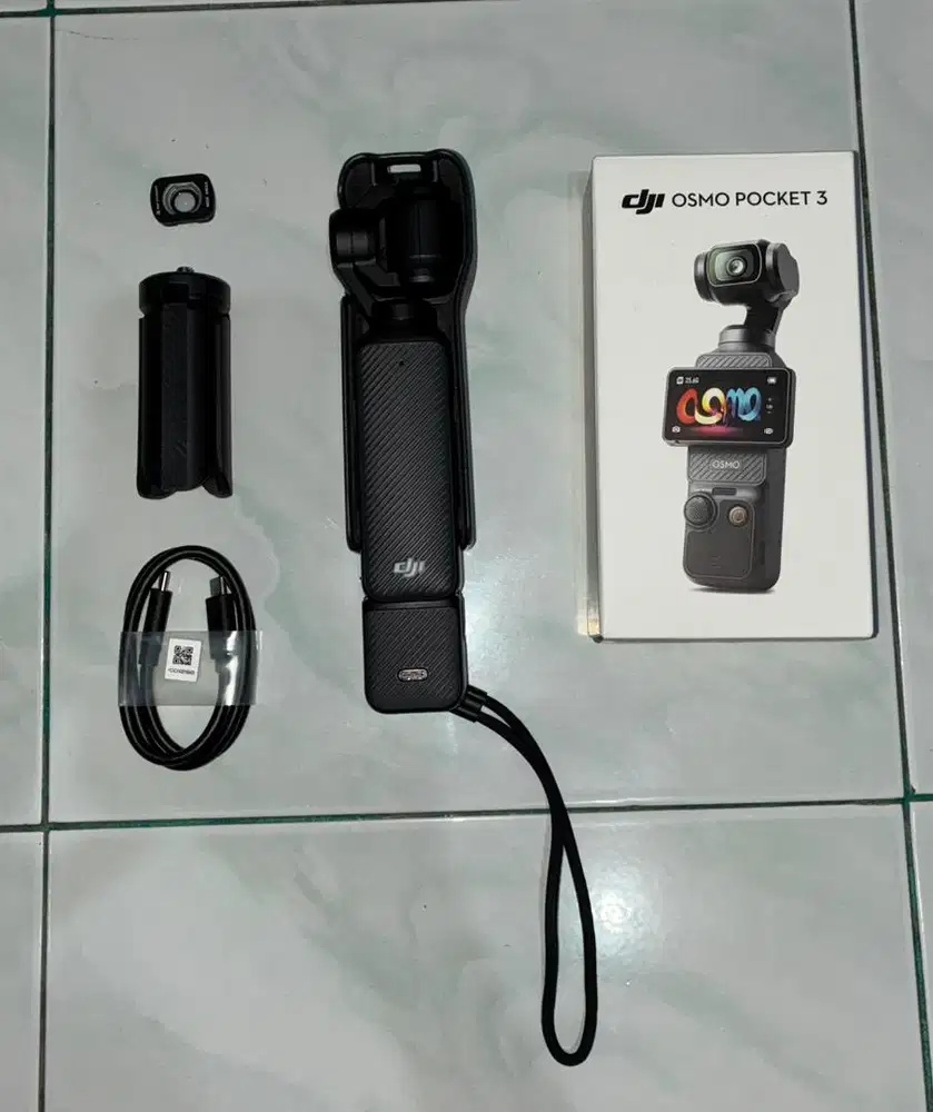 Osmo Pocket 3 BONUS Wide Angle Lens KNF dan Mini Tripod