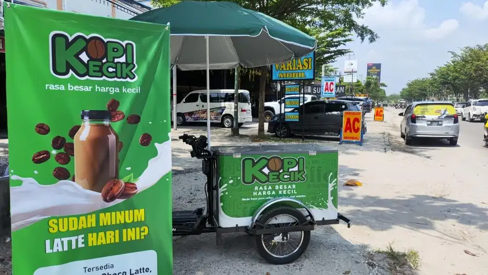 Sepeda Listrik Kopi Keliling