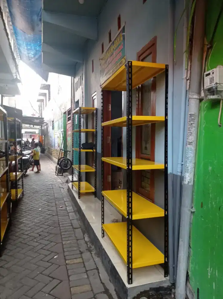 Rak besi rak siku rak serbaguna