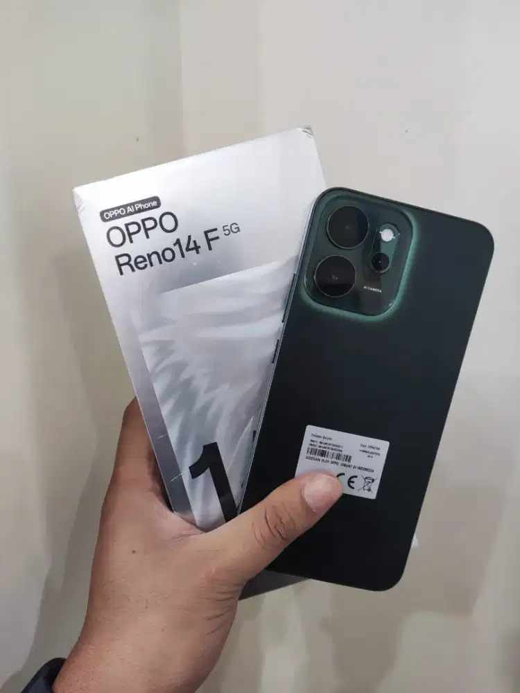 Oppo reno 14f 5g 12/256 open dus saja
