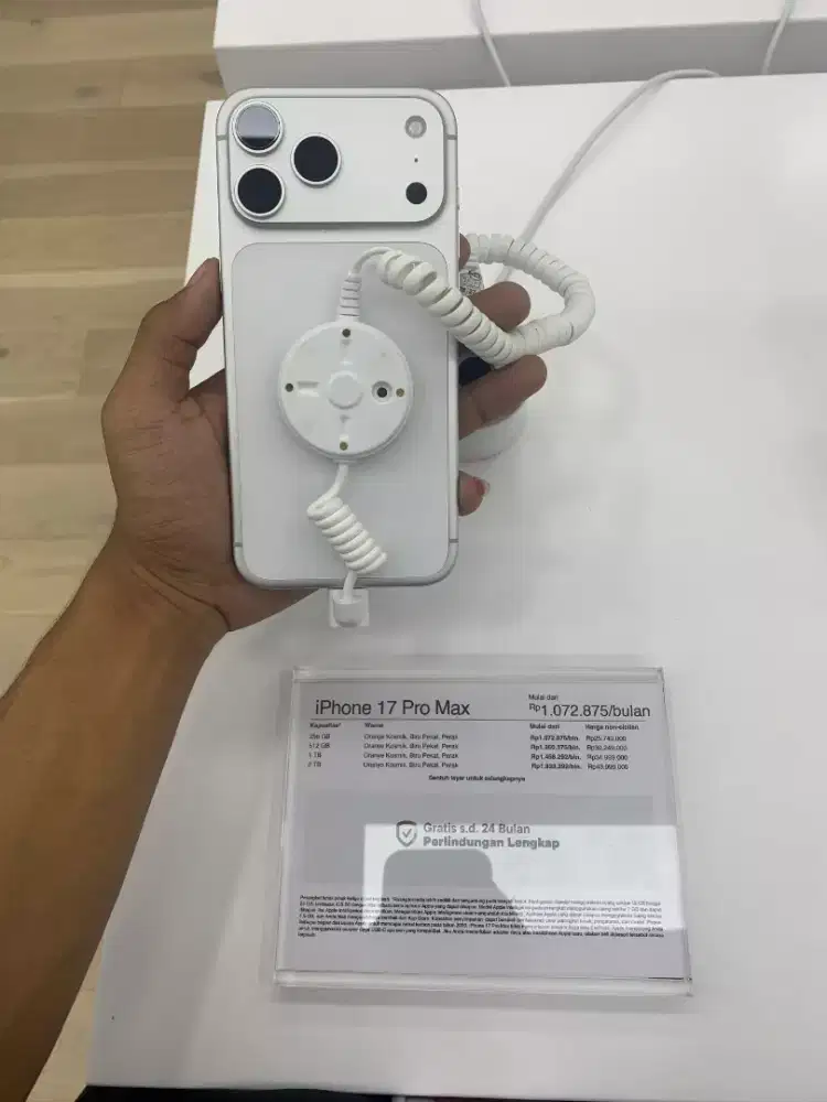 iphone 17 promax silver promo cicilan ringan tanpa dp bisa