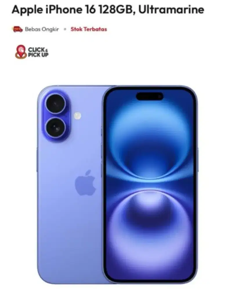 KREDIT IPHONE 16 256GB