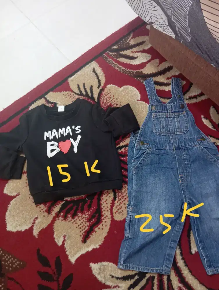 Baju anak cowo 2-4 thn