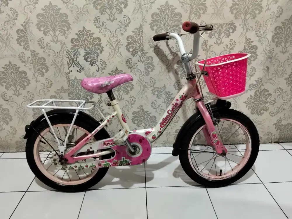 sepeda anak ukuran 16 untuk umur 4-7 tahun