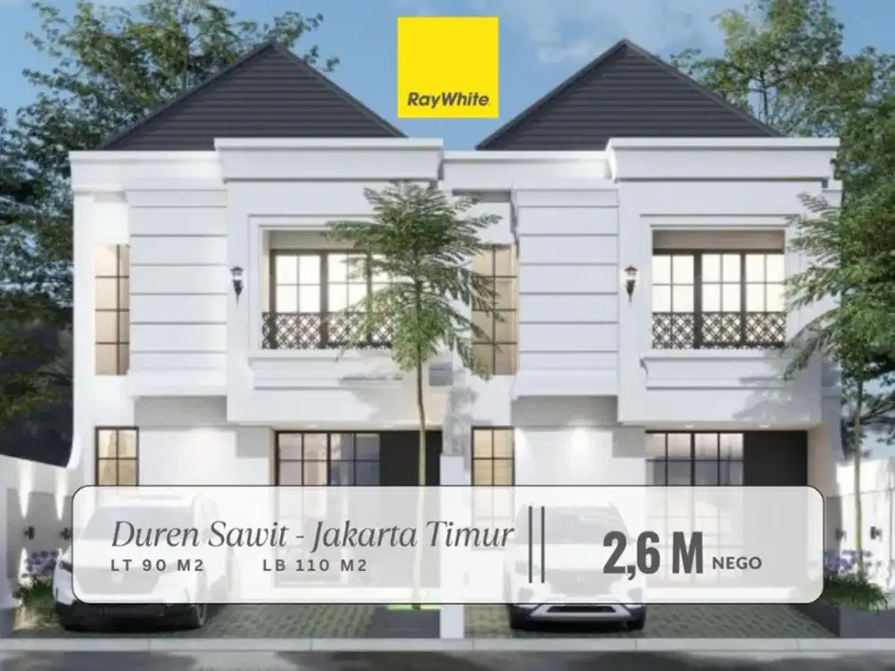 Dijual Rumah Siap Huni di Tengah Kota Jakarta