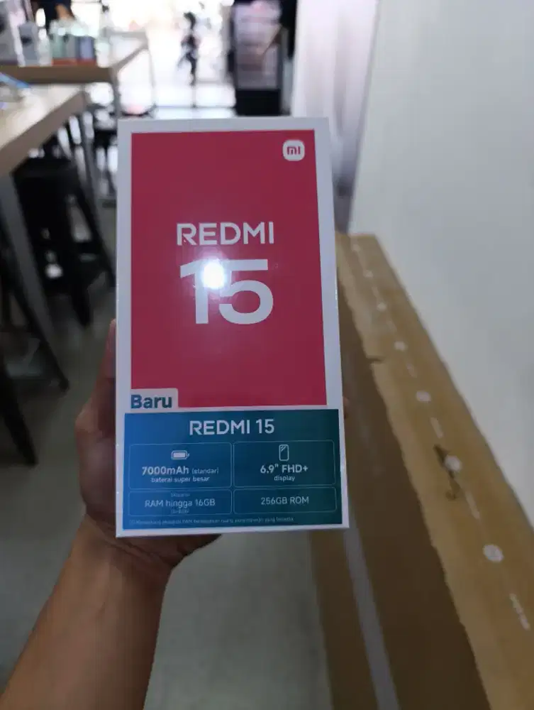 Ready redmi 15 garansi resmi barang baru