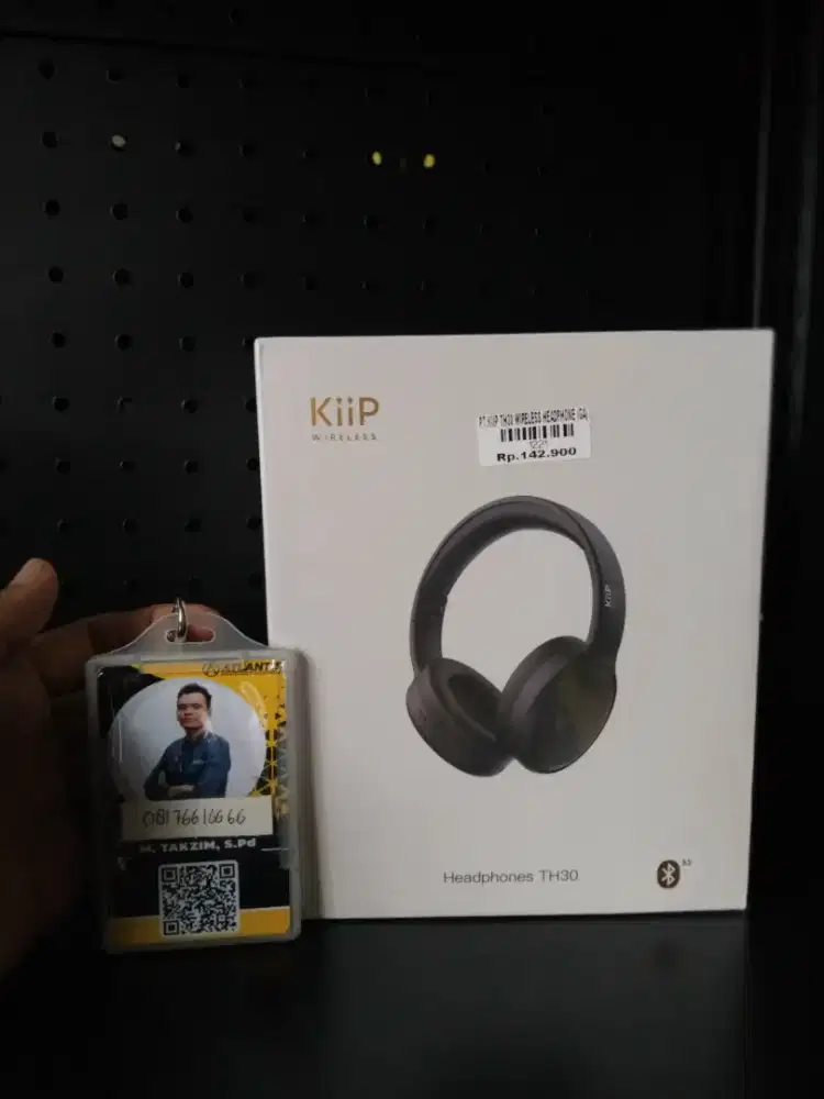 TIP THOS WIRELESS HEADPHONE IGA ATLANTIS DAHSYAT