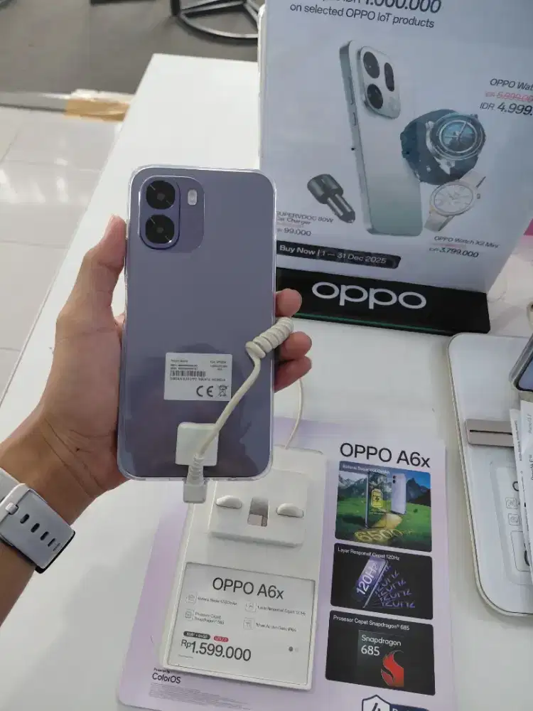 Oppo A6x bigger baterry