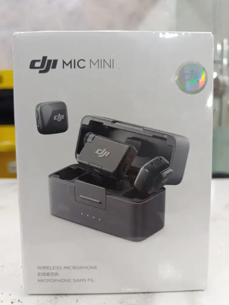 DJI MIC MINI 2tx 1rx Charging Case Fullset 3x pake Garansi