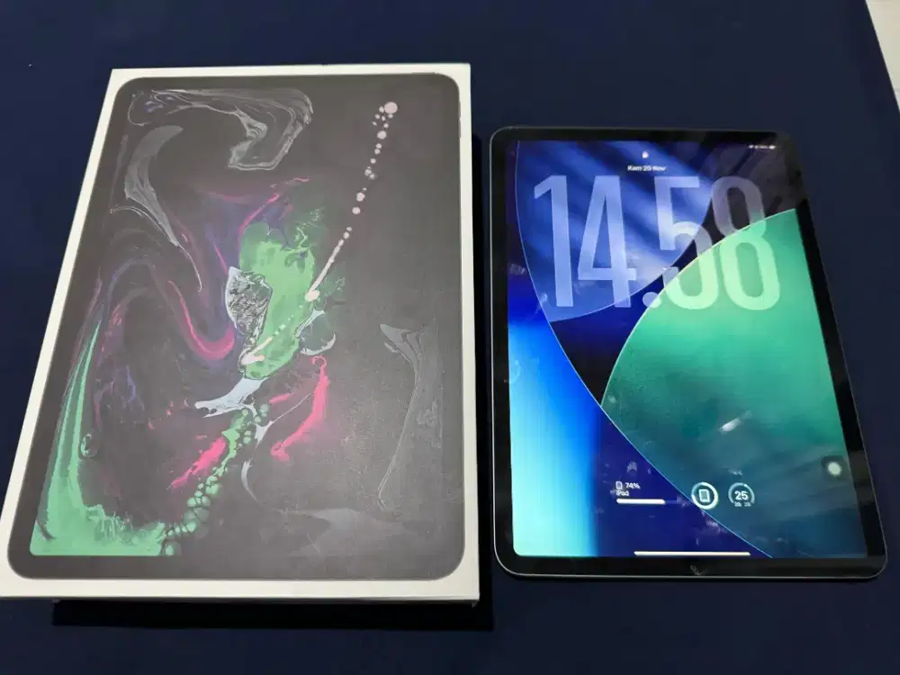Ipad pro 2018 64gb grey wifi only fullset inter ZP/A MURAH
