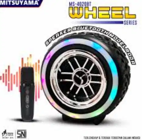 Speaker Wireless Portable MItsuyama MS-4020BT series Wheel