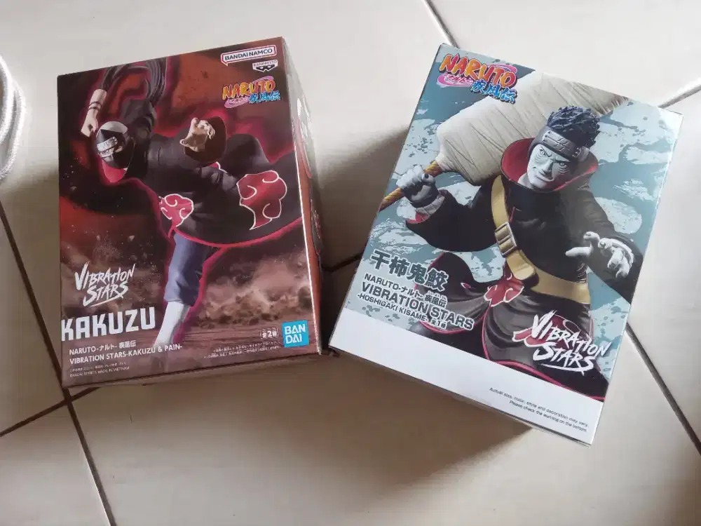 Action figure vibration kisame & kakuzu vibration stars