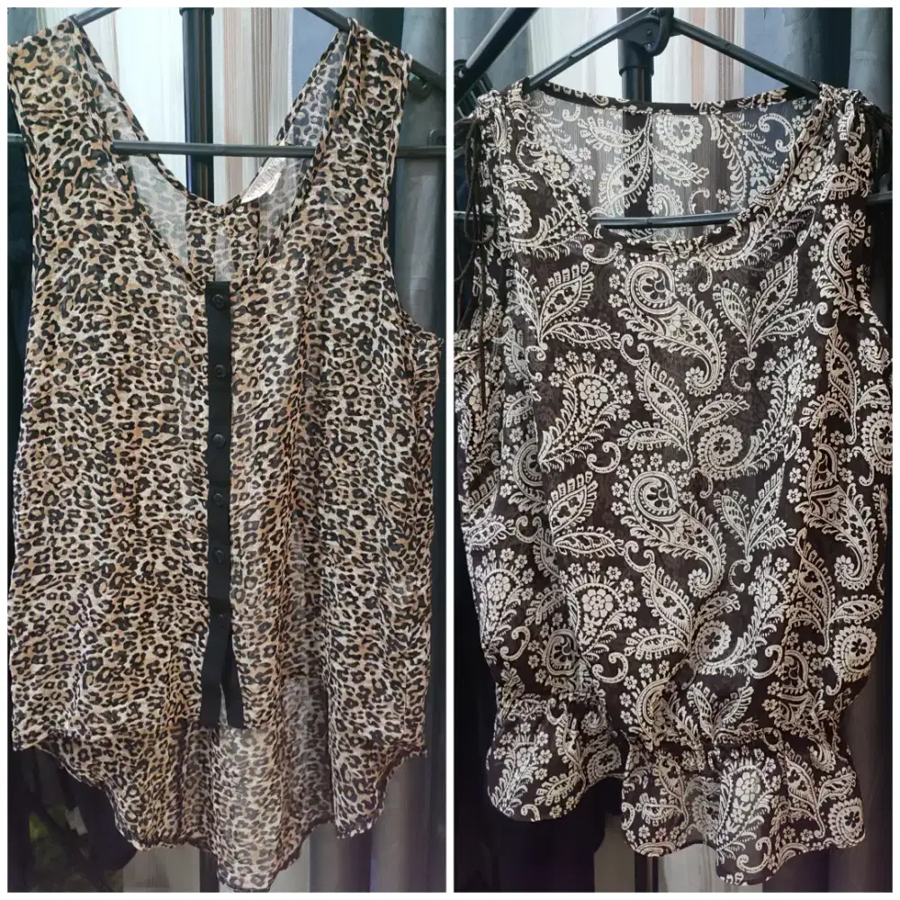 (Thrift) Atasan Tengtop U Can See Kutung Wanita