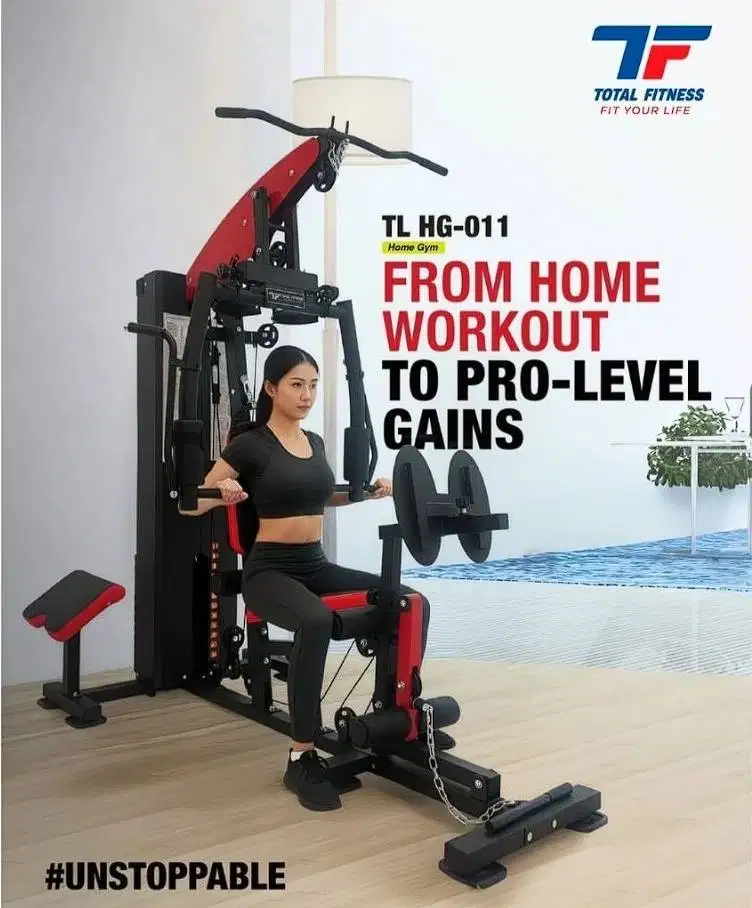 Home Gym Leg Press Beban 150LBS Siap Bentuk Ototmu