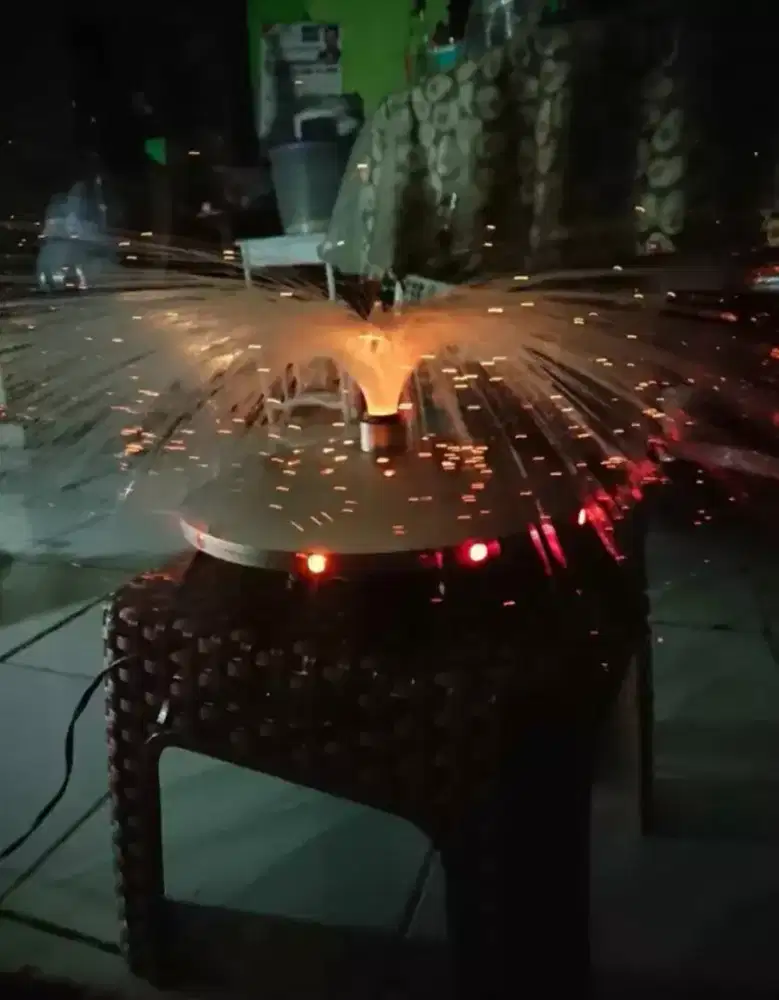 Lampu Vintage Fiber Optic Lamp 1980