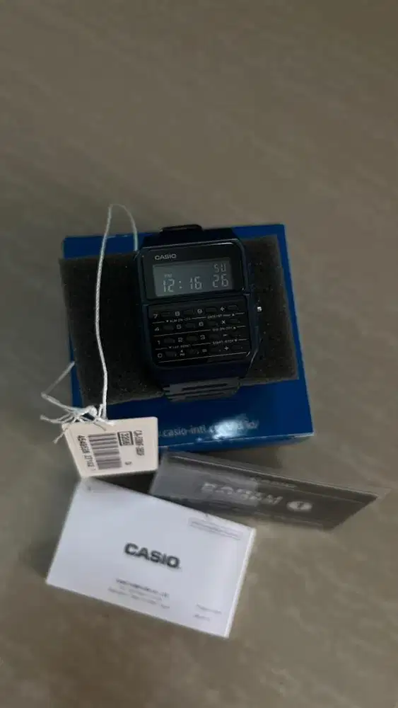 Jam tangan Casio Kalkulator Original