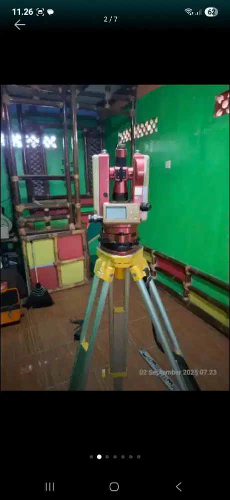 Di jual alat ukur theodolite