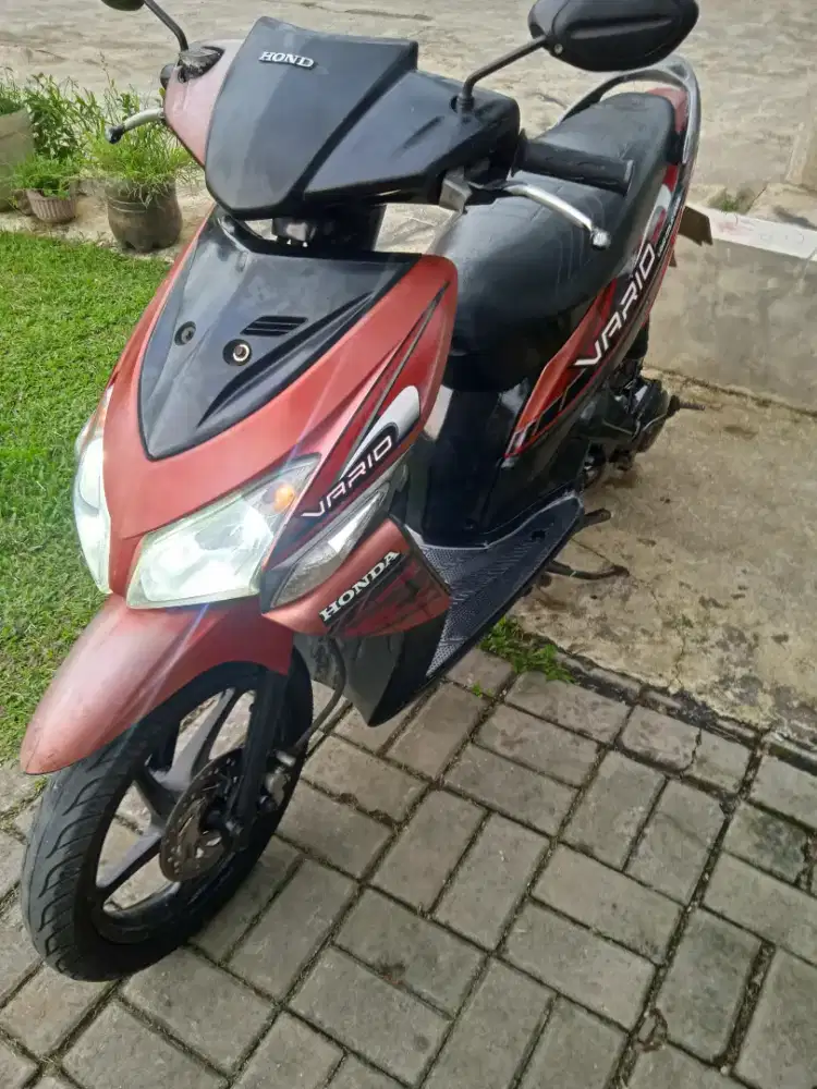 Vario 2009 plat F surat komplit.mesin alus