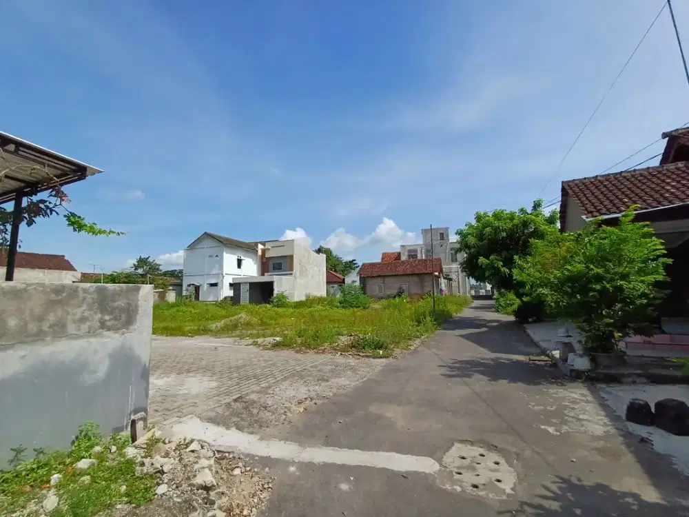 Tanah Klaten Siap AJB 5 Menit Tol Prambanan