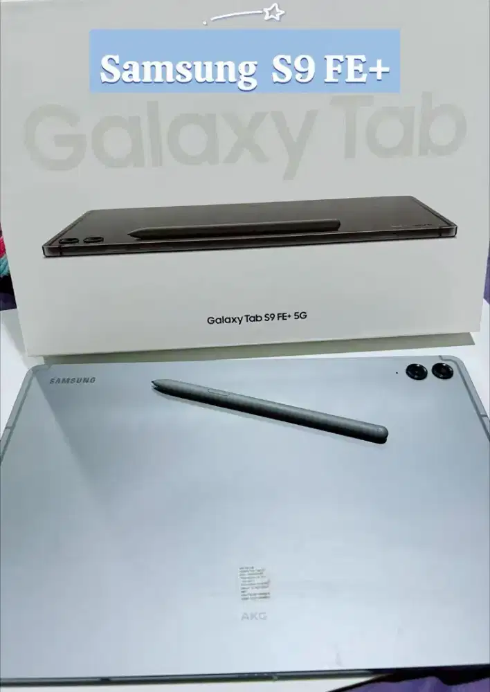 Tablet samsung s9 fe plus 256