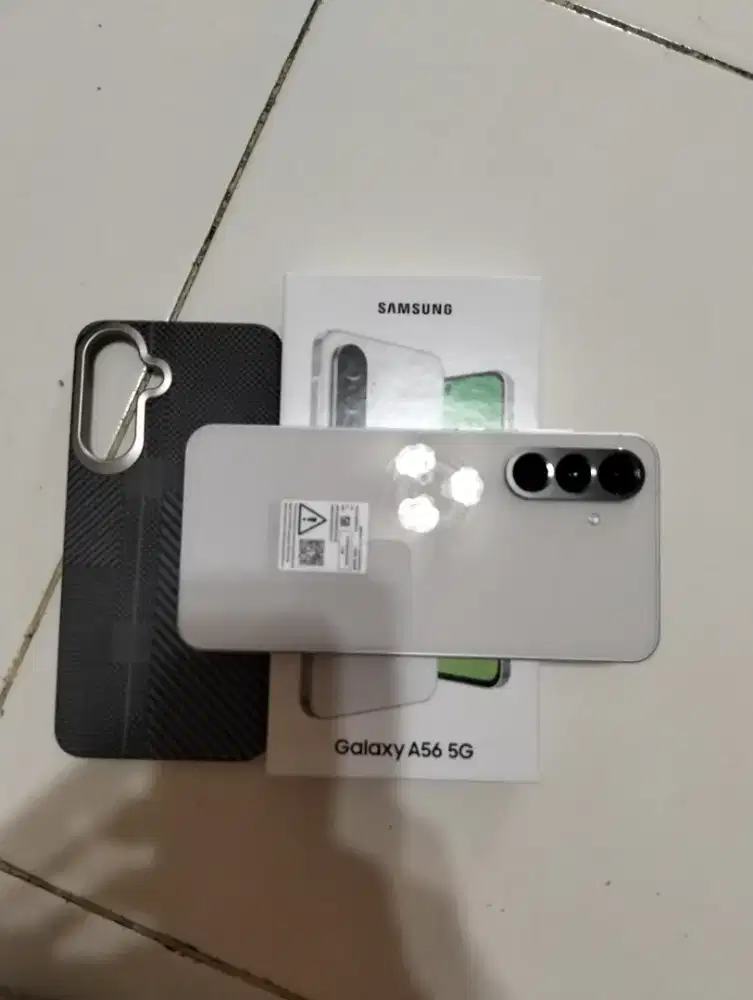 SAMSUNG A56 RAM 12/256 GB , NO MINUS , LENGKAP , PEMAKAIAN 1 BLN !!!