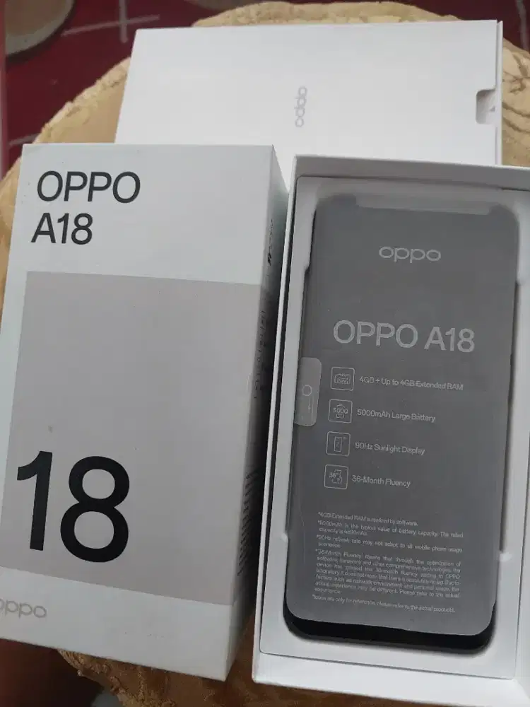 OPPO A18 128GB LENGKAP Nego