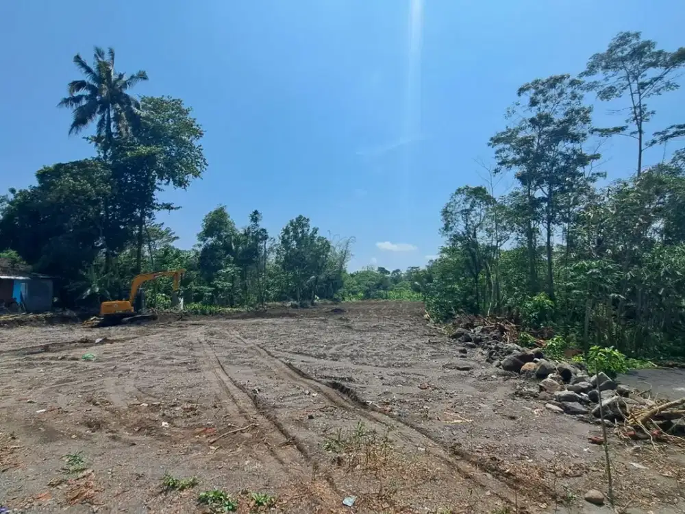 Dekat Kampus UII Jogja, Tanah SHM View Merapi Cicilan 0%