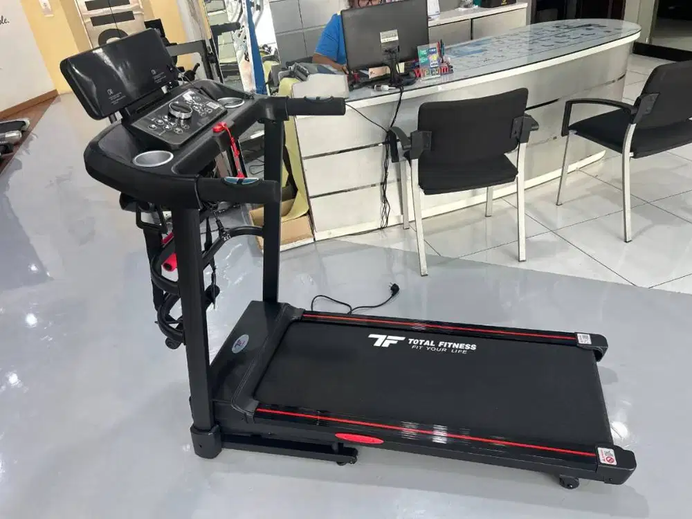 Treadmill Elektrik 2 HP Auto Incline TOTAL FITNESS TL 633