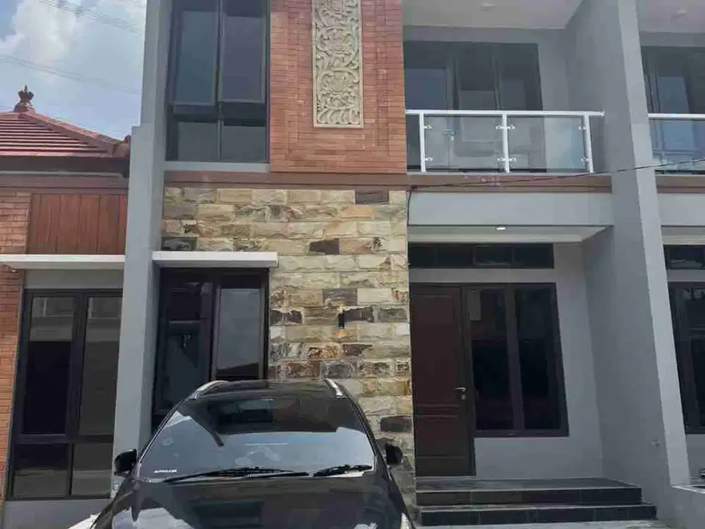 Dijual Rumah Bali Modern Dekat Tol cijago, bebas Banjir, selangkah ke jl raya bogor, Free Biaya All ini