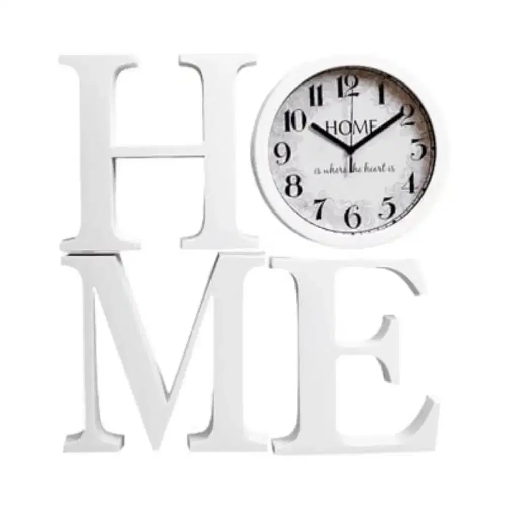 Wall art home jam dinding