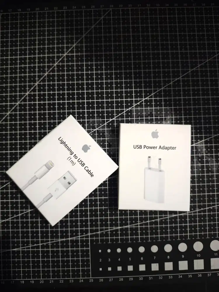 Lightning to USB Cable & USB Power Adapter