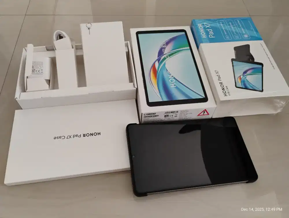 Honor pad X7 bekas rasa baru