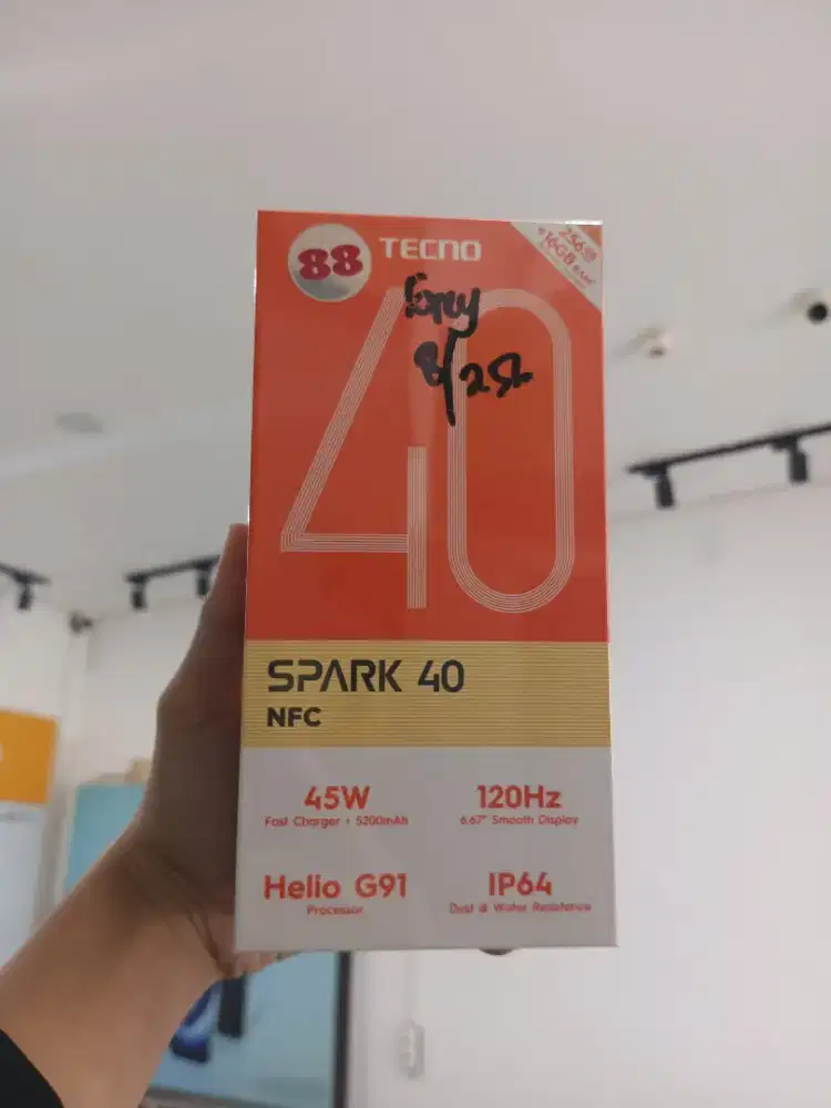Tecno Spark 30 Pro 8/256 New Garansi Resmi Promo Bandung